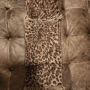 Animal print scarf